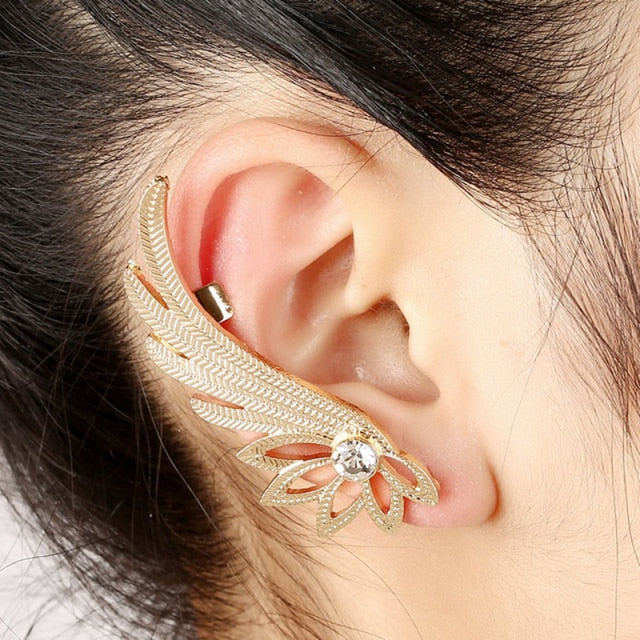 Skorter | Fashion New Arrival Leaf Clip Earrings
