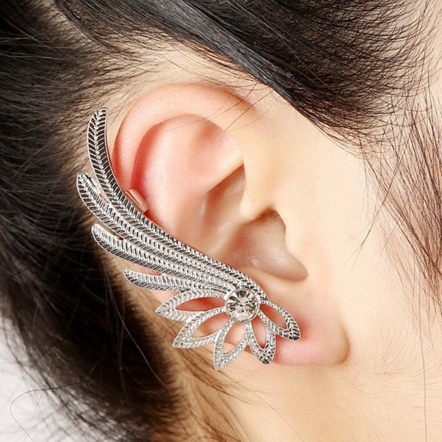 Skorter | Fashion New Arrival Leaf Clip Earrings