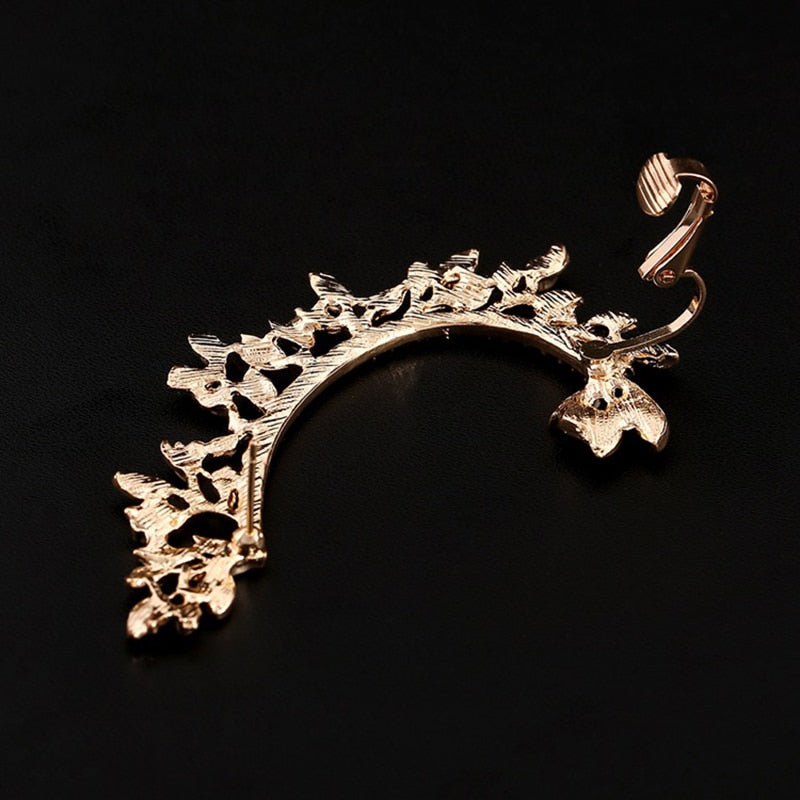Skorter | Fashion New Arrival Leaf Clip Earrings