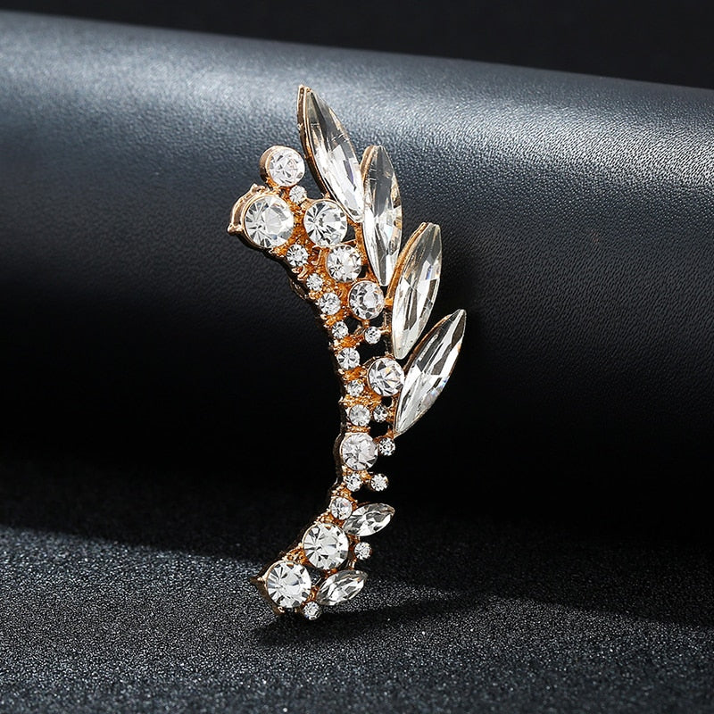 Skorter | Fashion New Arrival Leaf Clip Earrings