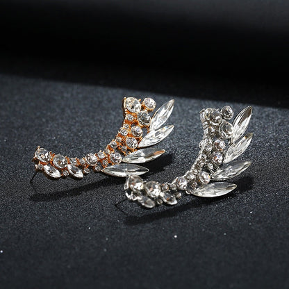 Skorter | Fashion New Arrival Leaf Clip Earrings