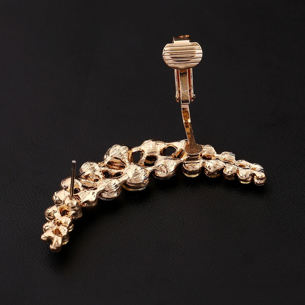 Skorter | Fashion New Arrival Leaf Clip Earrings