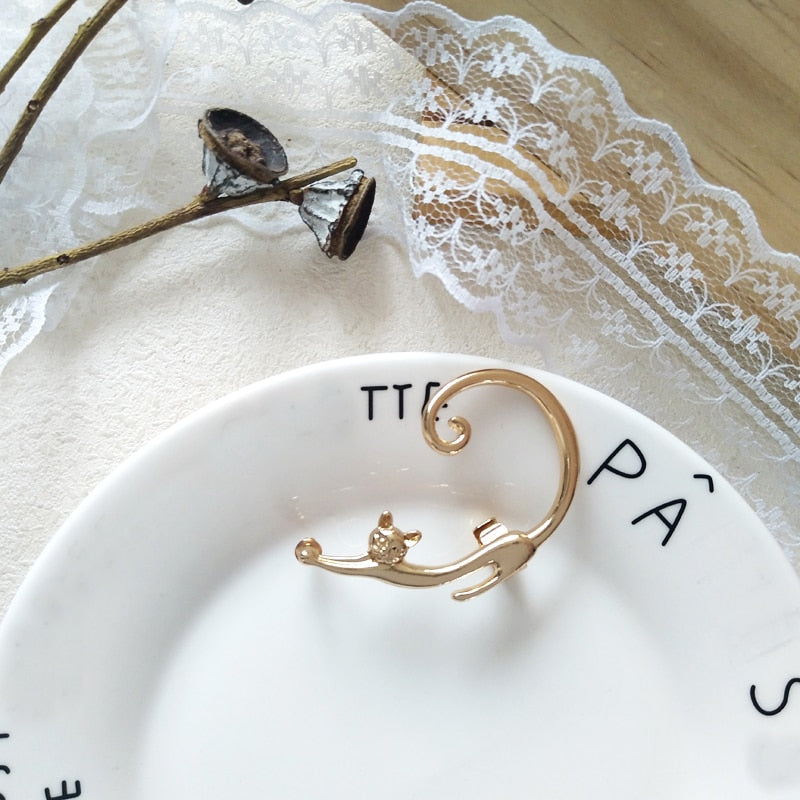 Skorter | Fashion New Arrival Leaf Clip Earrings