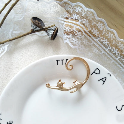 Skorter | Fashion New Arrival Leaf Clip Earrings