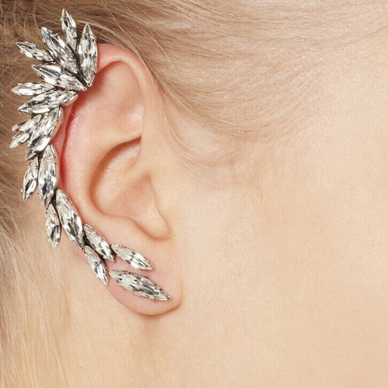 Skorter | Fashion New Arrival Leaf Clip Earrings