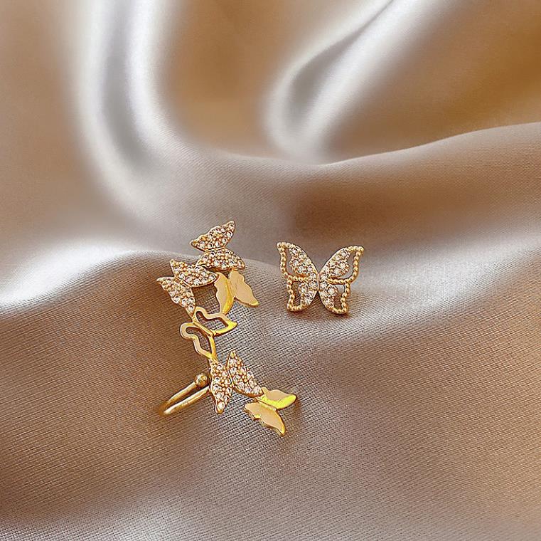 Skorter | Fashion New Arrival Leaf Clip Earrings