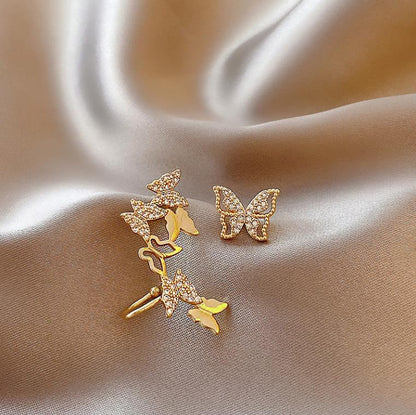 Skorter | Fashion New Arrival Leaf Clip Earrings