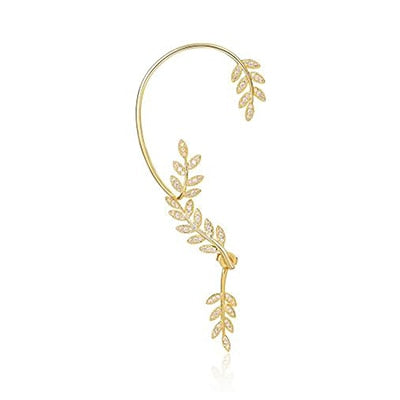 Skorter | Fashion New Arrival Leaf Clip Earrings
