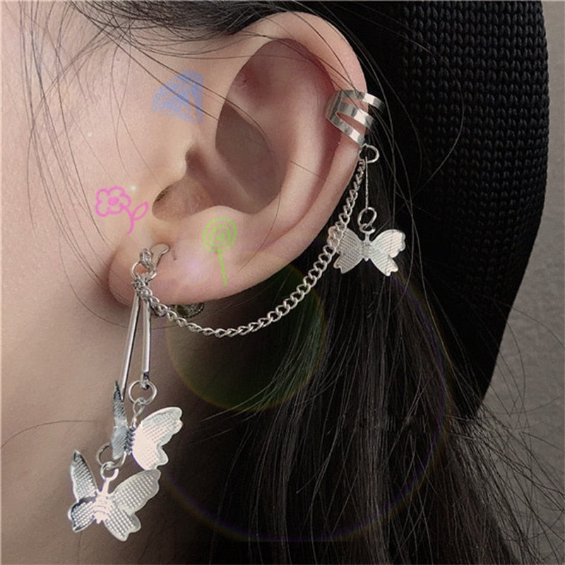 Skorter | Fashion New Arrival Leaf Clip Earrings