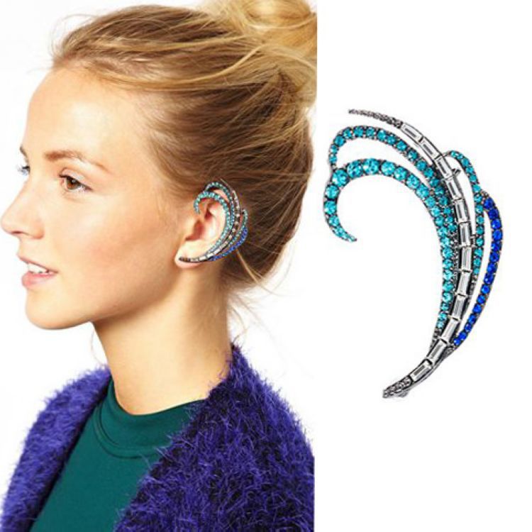 Skorter | Fashion New Arrival Leaf Clip Earrings