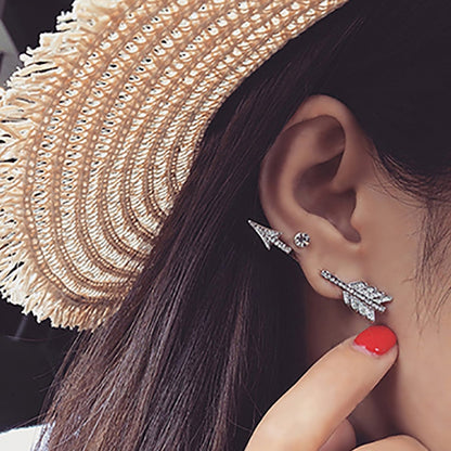 Skorter | Fashion New Arrival Leaf Clip Earrings