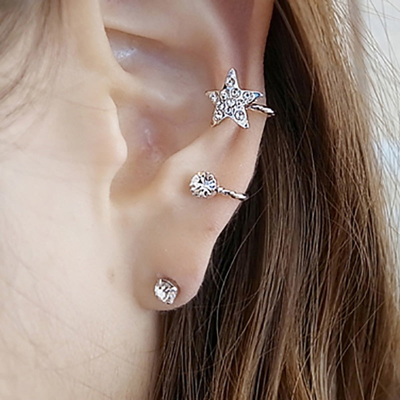 Skorter | Fashion New Arrival Leaf Clip Earrings
