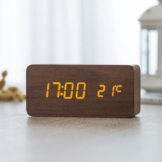 Skorter | VoiceRise - Nordic Digital LED Alarm Clock