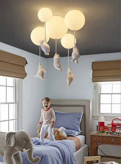 Skorter | Balloon Bear Ceiling Light