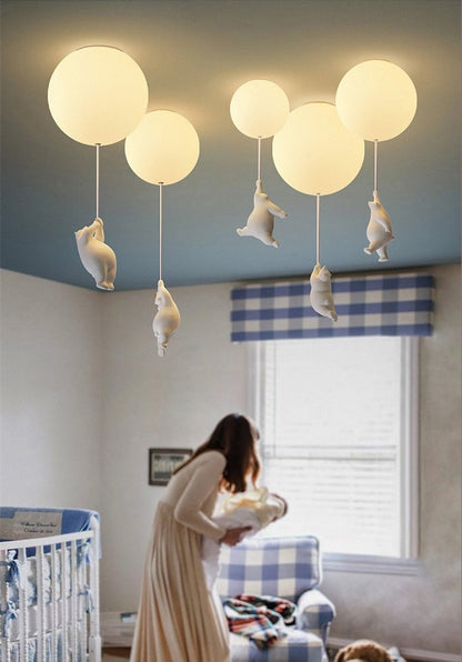 Skorter | Balloon Bear Ceiling Light