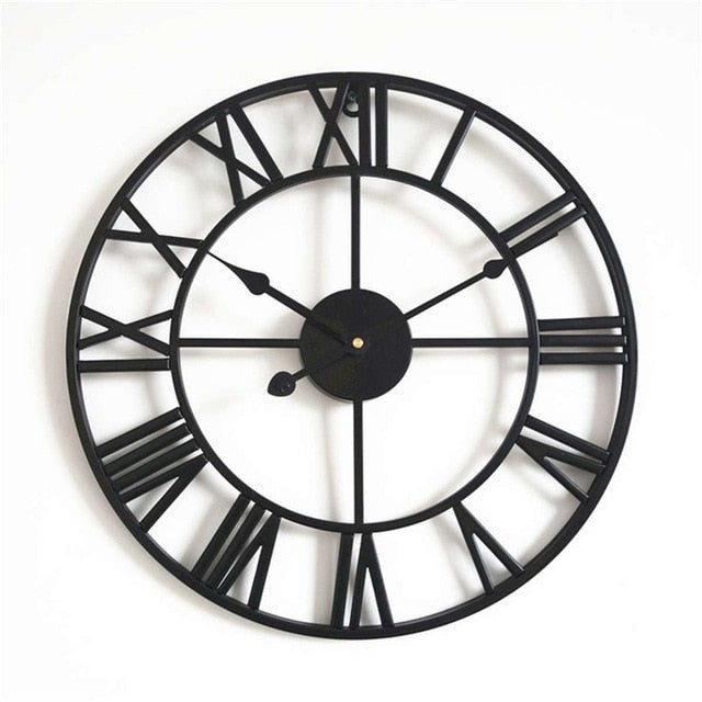 Skorter | 3D Large Roman Numerals Wall Clock Home