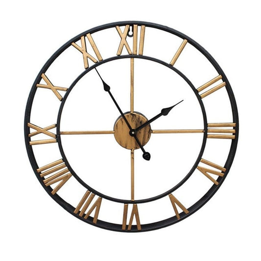 Skorter | 3D Large Roman Numerals Wall Clock Home