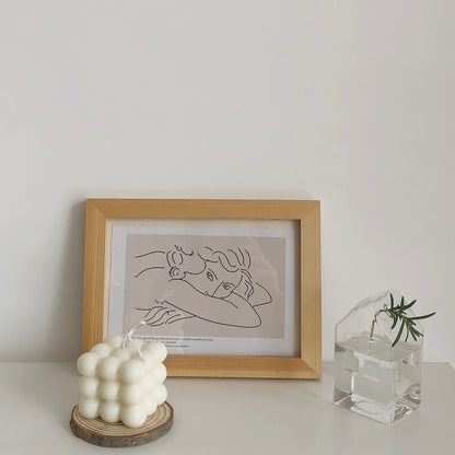 Skorter | Cube Soy Wax White Candle