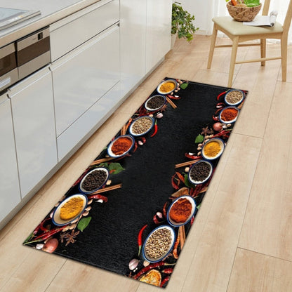 Skorter | CookEase Food-Themed Kitchen Mat | Non-slip & Water-Repellent | Comfort Mat for Kitchen & Household