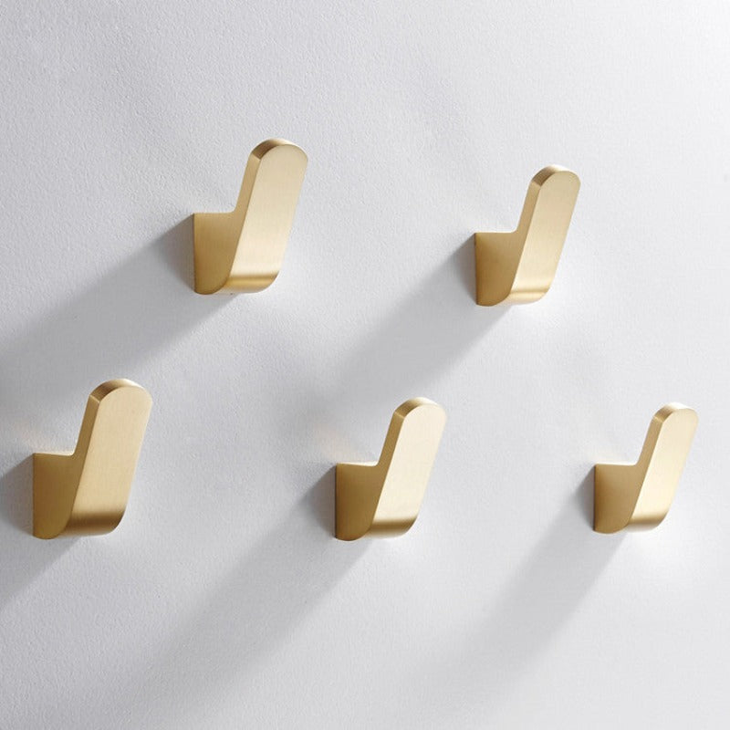Skorter | Lauren Golden Brass Dress Wall Hook