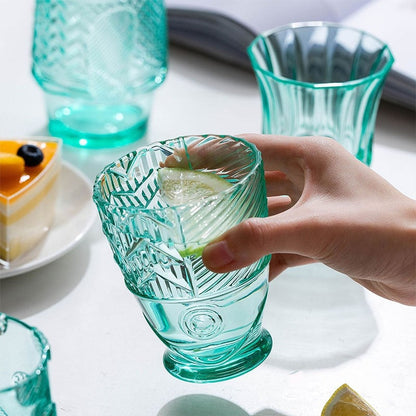 Skorter | Colored Glass Cup Set in Koi Fish Shape - Sale