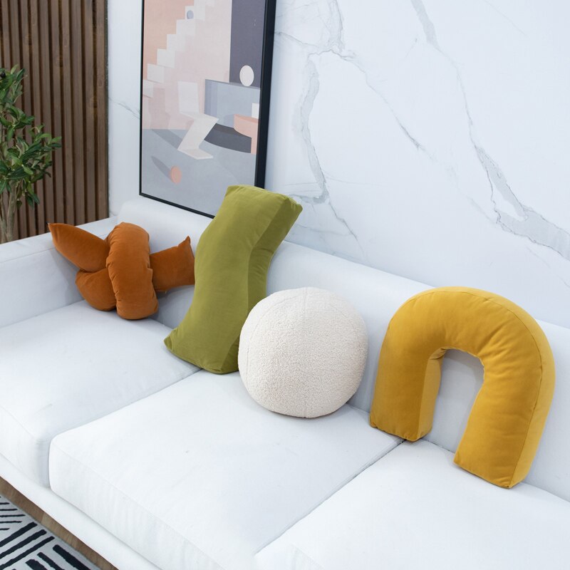 Skorter | Emily Cushion: Minimalist cushion for modern interior