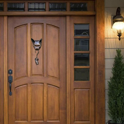 Skorter | Creative Cat and Mouse Metal Door Knocker