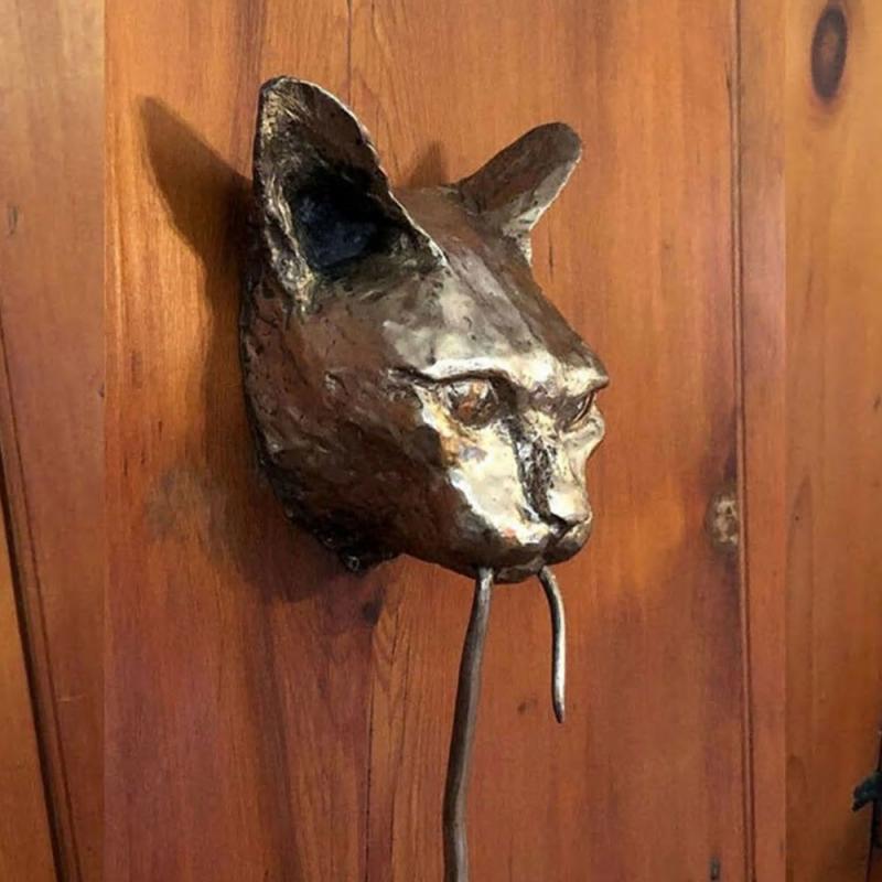 Skorter | Creative Cat and Mouse Metal Door Knocker