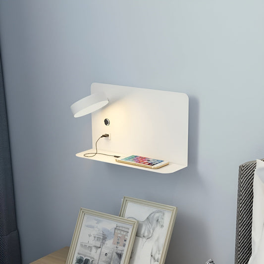 Skorter | Wall lamp – Rechargeable elegance with USB LED lighting for a luxurious atmosphere