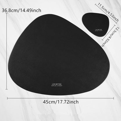 Skorter | 4 Colors Triangle Placemat Set