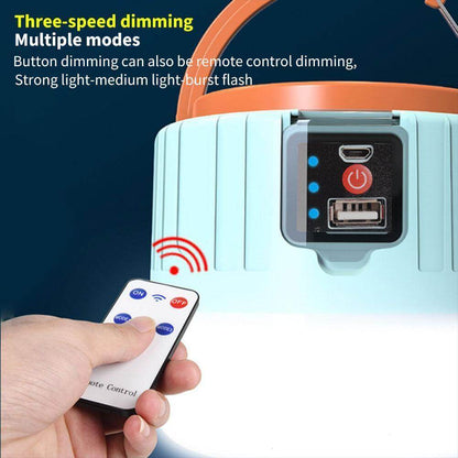 Skorter | Weatherproof Solar Rechargeable Camping LED Lamp