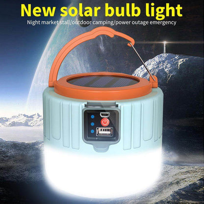 Skorter | Weatherproof Solar Rechargeable Camping LED Lamp
