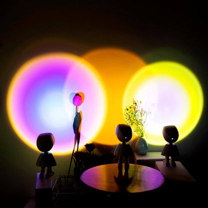 Skorter | Atmospheric Sunset Robot Lamp LED