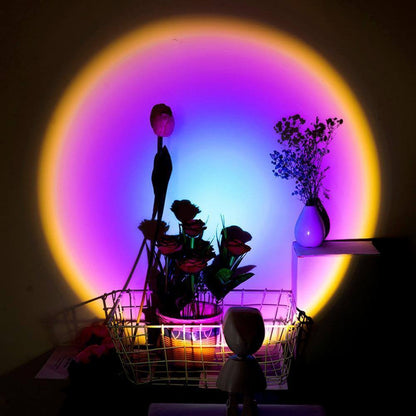 Skorter | Atmospheric Sunset Robot Lamp LED