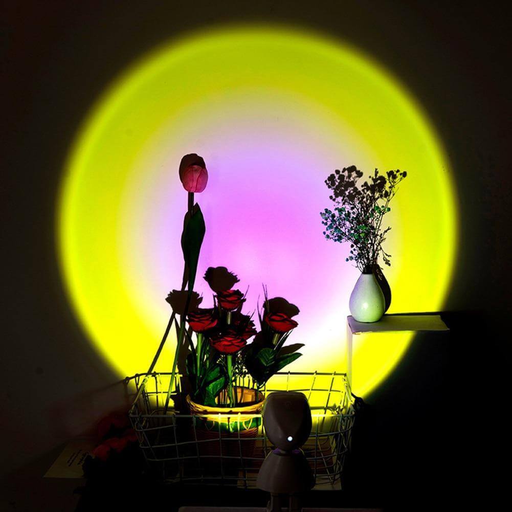 Skorter | Atmospheric Sunset Robot Lamp LED