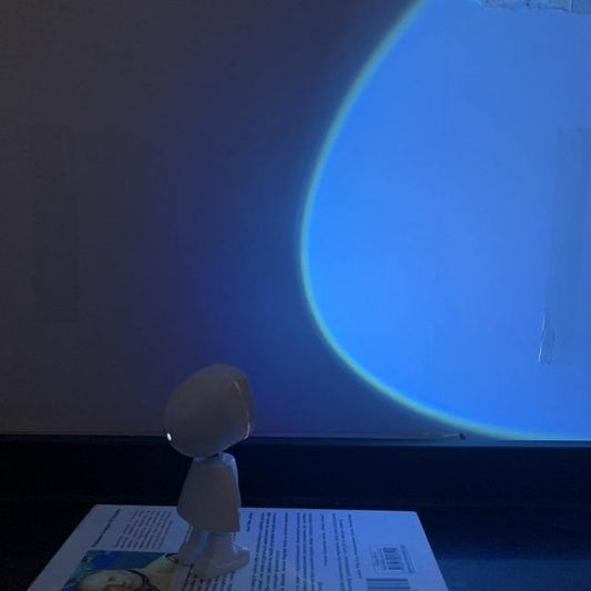 Skorter | Atmospheric Sunset Robot Lamp LED