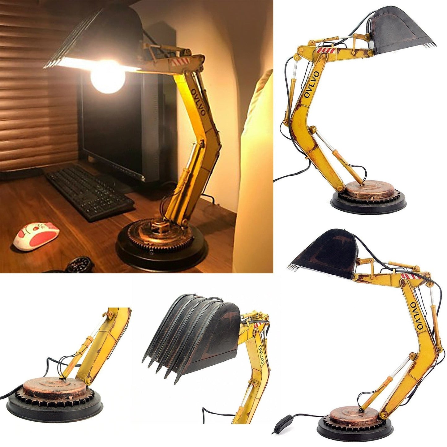Skorter | Unique Digger Table Lamp