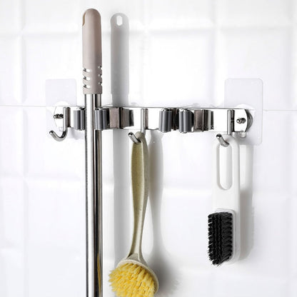 Skorter | 10 pieces heavy-duty punch-free transparent adhesive hooks