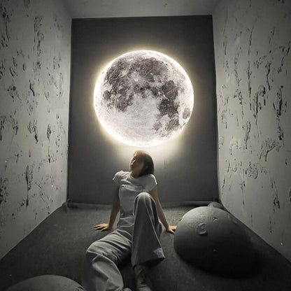 Skorter | 3D LED Moon or Earth Ceiling or Wall Lamp (3 Styles) 24CM-80CM