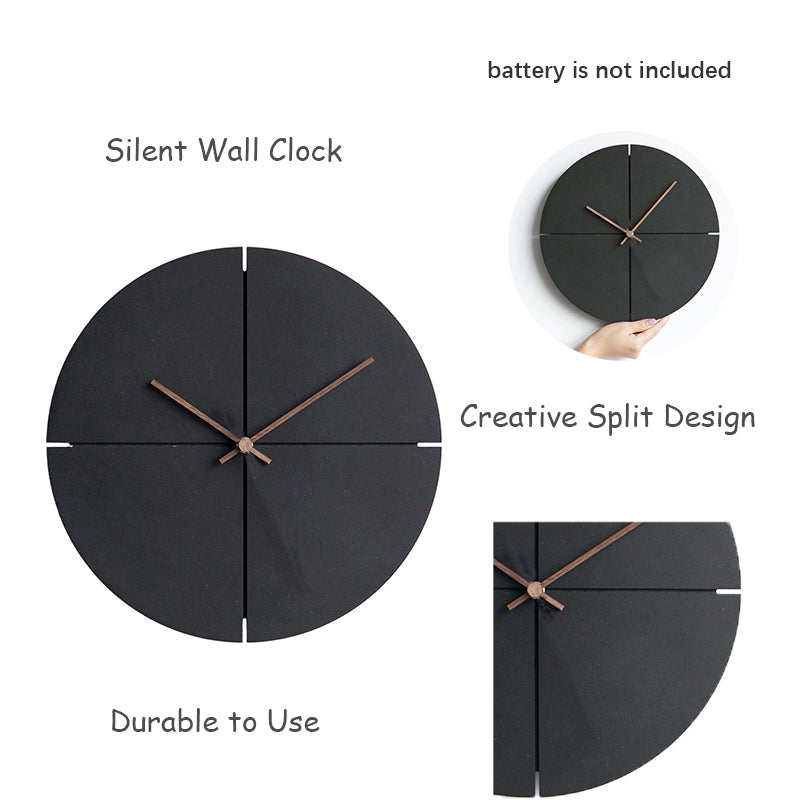 Skorter | Elegant Nordic Minimalist Wooden Wall Clock