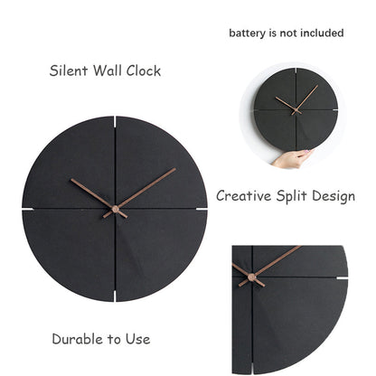 Skorter | Elegant Nordic Minimalist Wooden Wall Clock