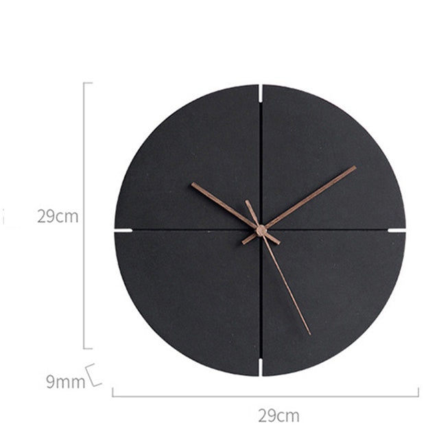 Skorter | Elegant Nordic Minimalist Wooden Wall Clock