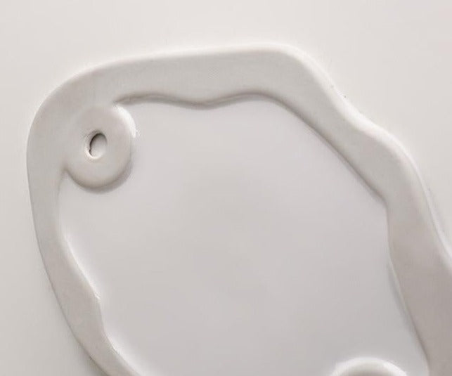 Skorter | Cookies & chrome-plated ceramic tray and bowl