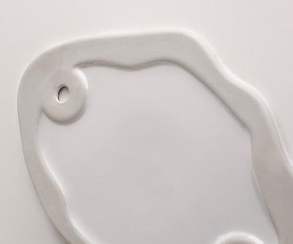 Skorter | Cookies & chrome-plated ceramic tray and bowl