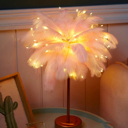 Skorter | Feather Palm Creative Table Lamp