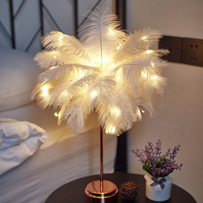 Skorter | Feather Palm Creative Table Lamp