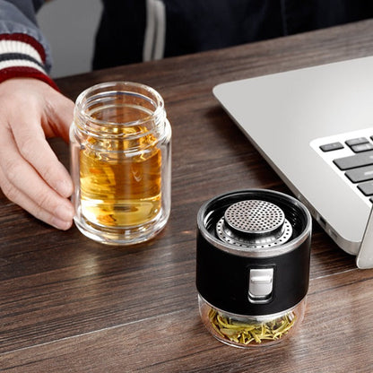 Skorter | Double Glass Tea Infuser Thermos Bottle