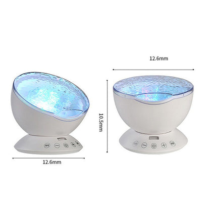 Skorter | Ocean Wave LED Projector Lights Speaker with Remote control
