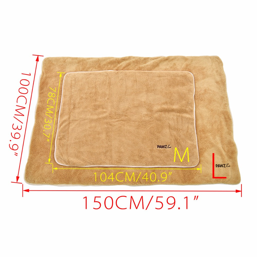 Skorter | Dog Blanket Luxury Wraps Fabric Soogan Exquisite Workmanship Ideal Blanket For Small Large Size Pets Puppy Bath Towel Cat Towel