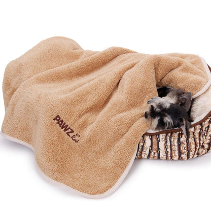 Skorter | Dog Blanket Luxury Wraps Fabric Soogan Exquisite Workmanship Ideal Blanket For Small Large Size Pets Puppy Bath Towel Cat Towel